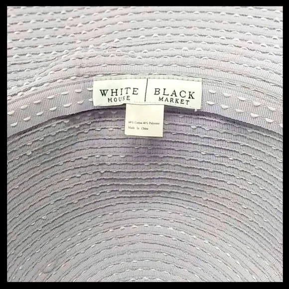 NWOT WHITE HOUSE BLACK MARKET Packable Sun Hat - Picture 5 of 5